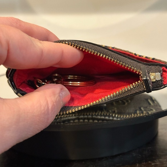 Dooney & Bourke Brown and Black Logo Wallet - Picture 10 of 12